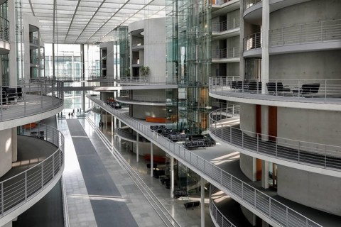 Paul Loebe House. The Paul Loebe House is a building of the German Bundestag in Berlin's government