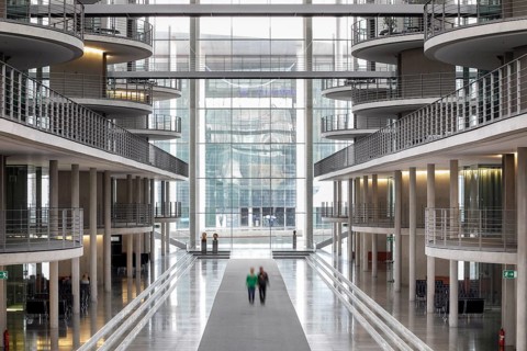 Paul Loebe House. The Paul Loebe House is a building of the German Bundestag in Berlin's government