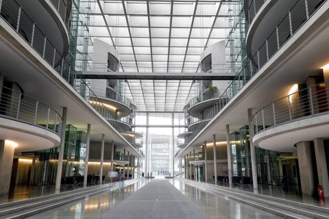 Paul Loebe House. The Paul Loebe House is a building of the German Bundestag in Berlin's government