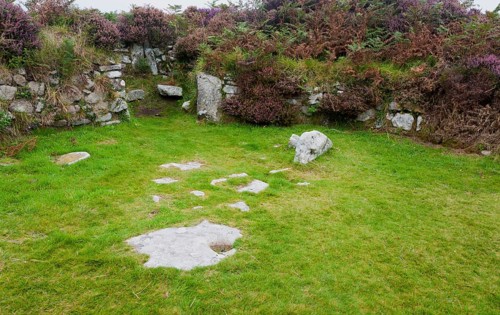 Chysauster Ancient Village is a late Iron Age and Romano-British village of courtyard houses in