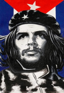 Che Guevara, painting, souvenir, Vinales, Valle de Vinales, Pinar del Rio province, Cuba, Greater