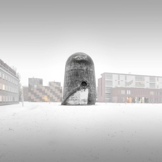 Trudelwindkanal, technology monument, former Johannisthal Airport, Adlershof Science City, Berlin,