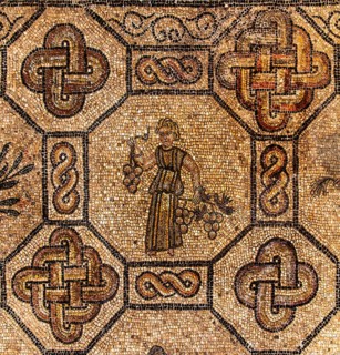 Basilica of Aquileia from the 11th century, largest floor mosaic of the Western Roman Empire,