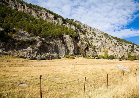 Landscape in Sierra de Grazalema natural park, Cadiz province, Spain, Europe
