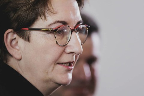 Klara Geywitz (SPD), Federal Minister of Housing, Urban Development and Building, recorded during