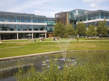 Mundipharma research modern high-tech businesses located in Cambridge Science park, Cambridge,