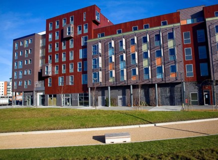Athena Hall new student accommodation, Wet Dock, Ipswich, Suffolk, England, United Kingdom, Europe