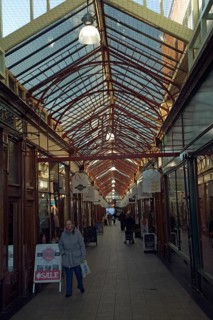 Victoria arcade shops, Great Yarmouth, Norfolk, England, United Kingdom, Europe
