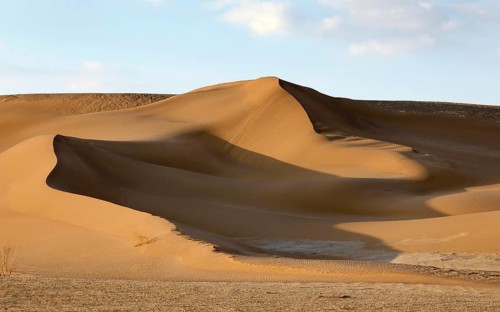 Mesr Desert in Iran. The Mesr Desert is part of the central Dashte-Kavir desert, 12.03.2019