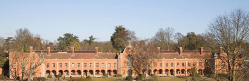Seckford Almshouses and former hospital, Woodbridge, Suffolk, England, United Kingdom, Europe