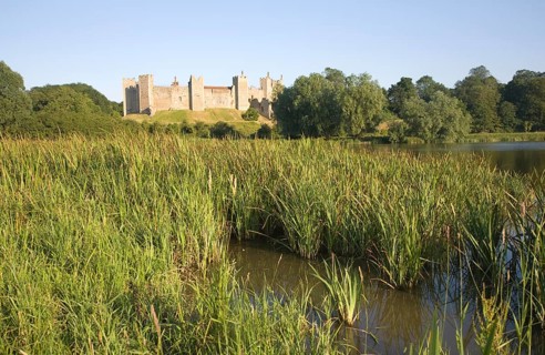 Framlingham castle, Suffolk, England, United Kingdom, Europe