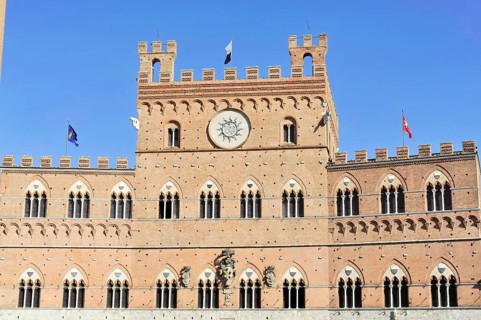 Town Hall Palazzo Pubblico, Palazzo Comunale, Siena, Tuscany, Italy, Europe