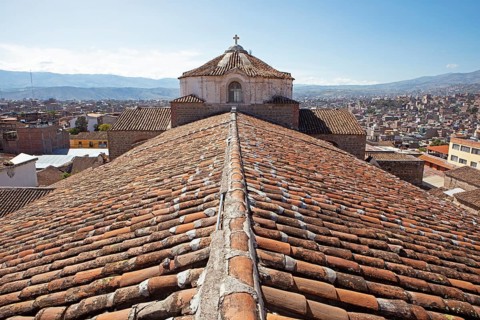Basilica Catedral or Cathedral Basilica of Santa Maria, Ayacucho, Province of Huamanga, Peru, South