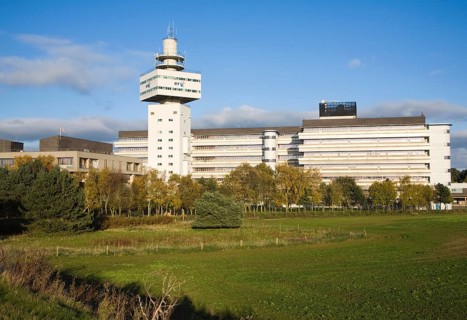 High tech industrial at British Telecom's Adastral Park, Martlesham, Suffolk, England, United
