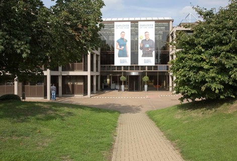 Modern high-tech businesses located in Cambridge Science park, Cambridge, England founded by