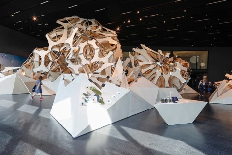 Exhibition in the Futurium. Ideas for the future come to life on 3000 square metres. In three