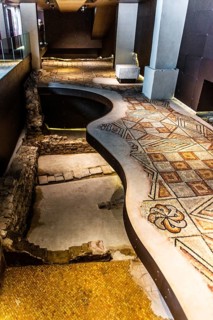 Domus and bishop's residence from the 4th century, basilica of Aquileia from the 11th century,