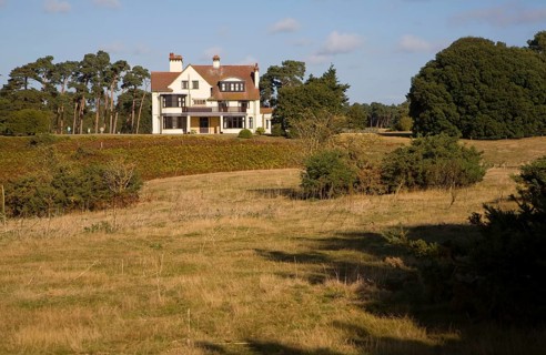 Tranmer House former home of Edith Pretty who organised the archaeological excavation at Sutton Hoo