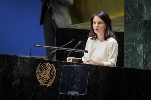 Plenary session of the United Nations General Assembly on 'AeRThe situation in the temporarily