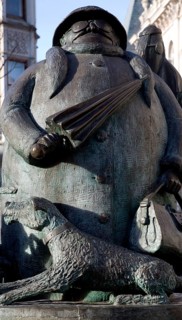 Granma sculpture, Giles Corner, Ipswich, Suffolk, England, United Kingdom, Europe