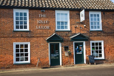 The Jolly Sailor pub, Orford, Suffolk, England, United Kingdom, Europe