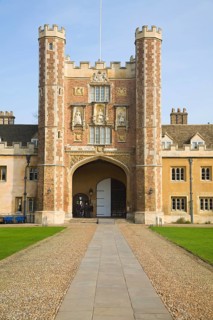Trinity College gatehouse, University of Cambridge, Cambridgeshire, England, United Kingdom, Europe
