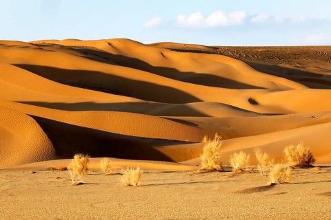 Mesr Desert in Iran. The Mesr Desert is part of the central Dashte-Kavir desert, 12.03.2019