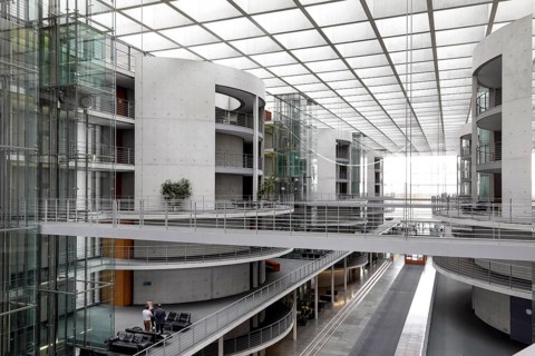 Paul Loebe House. The Paul Loebe House is a building of the German Bundestag in Berlin's government