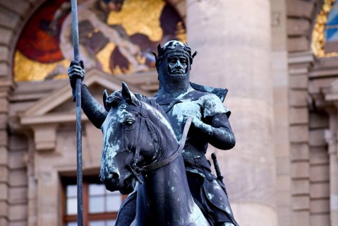 Duke of Bavaria Otto I, died in 1138, Bayerische Staatskanzlei, Bavarian State Chancellery, Munich,