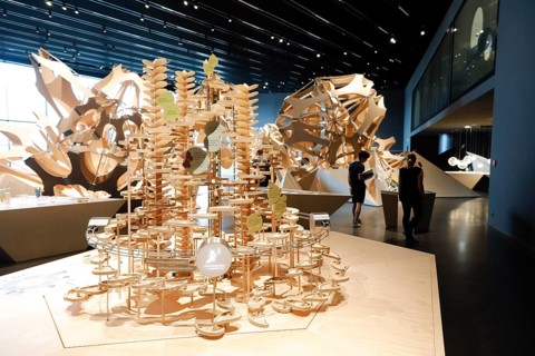 Exhibition in the Futurium. Ideas for the future come to life on 3000 square metres. In three