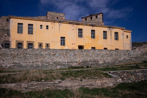 Gate tower, defence tower, administrative building, former prison, Acropolis, Heptapyrgion,