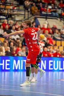 18.02.2024, 2nd HBL, German Handball League, Matchday 21) : Eulen Ludwigshafen against TuS