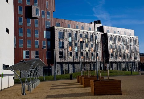 Athena Hall new student accommodation, Wet Dock, Ipswich, Suffolk, England, United Kingdom, Europe