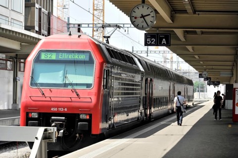 S-Bahn, S2 Effretikon, main station, City of Zurich, Switzerland, Europe