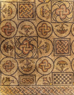 Basilica of Aquileia from the 11th century, largest floor mosaic of the Western Roman Empire,