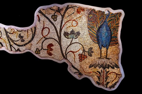 South Hall, from the 4th century, Basilica of Aquileia from the 11th century, largest floor mosaic