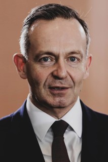 Volker Wissing (FDP), Federal Minister of Transport and Digital Affairs, recorded during the weekly