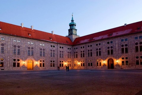 Courtyard in the former Residenz, Munich, Bavaria, Germany, Europe