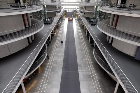 Paul Loebe House. The Paul Loebe House is a building of the German Bundestag in Berlin's government
