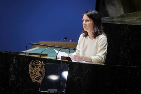 Plenary session of the United Nations General Assembly on 'AeRThe situation in the temporarily