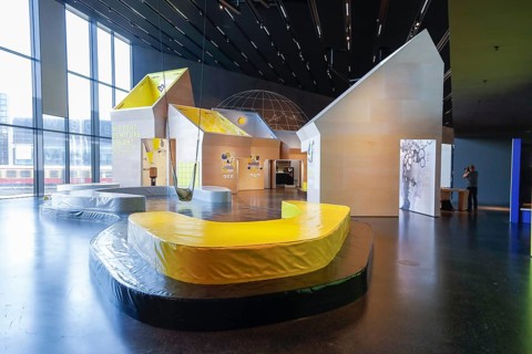 Exhibition in the Futurium. Ideas for the future come to life on 3000 square metres. In three