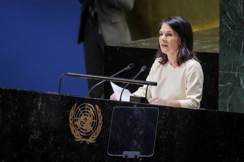 Plenary session of the United Nations General Assembly on 'AeRThe situation in the temporarily