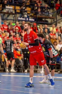 18.02.2024, 2nd HBL, German Handball League, Matchday 21) : Eulen Ludwigshafen against TuS