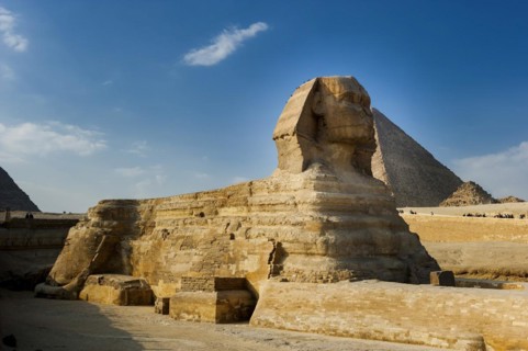 Sphinx of Giza, desert, wonder of the world, building, sculpture, monument, architecture,
