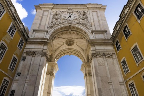 The Arco da rua Augusta, arch, triumphal arch, monument, old town, centre, historical, attraction,