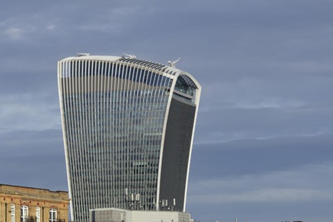 The Fenchurch building or The Walkie-Talkie building skyscraper, City of London, England, United