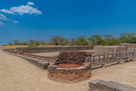 Lothal southernmost site of the ancient Indus Valley civilisation, Gujarat, India, Asia