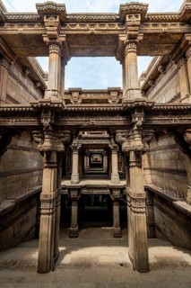 Adalaj Stepwell or Rudabai Stepwell, Adalaj, Gujarat, India, Asia