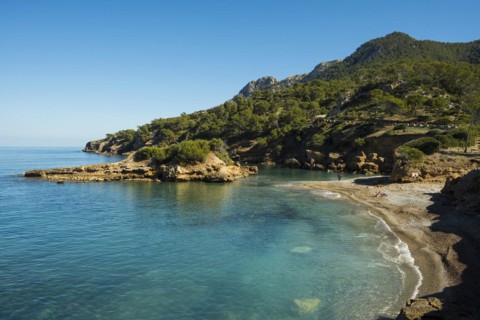 Platja S'Illot, Alcudia, Majorca, Balearic Islands, Spain, Europe