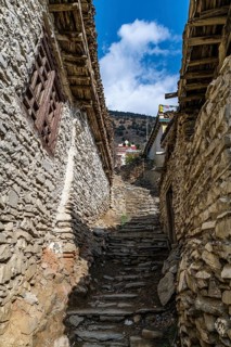 Historical village of Marpha, Jomsom, Nepal, Asia